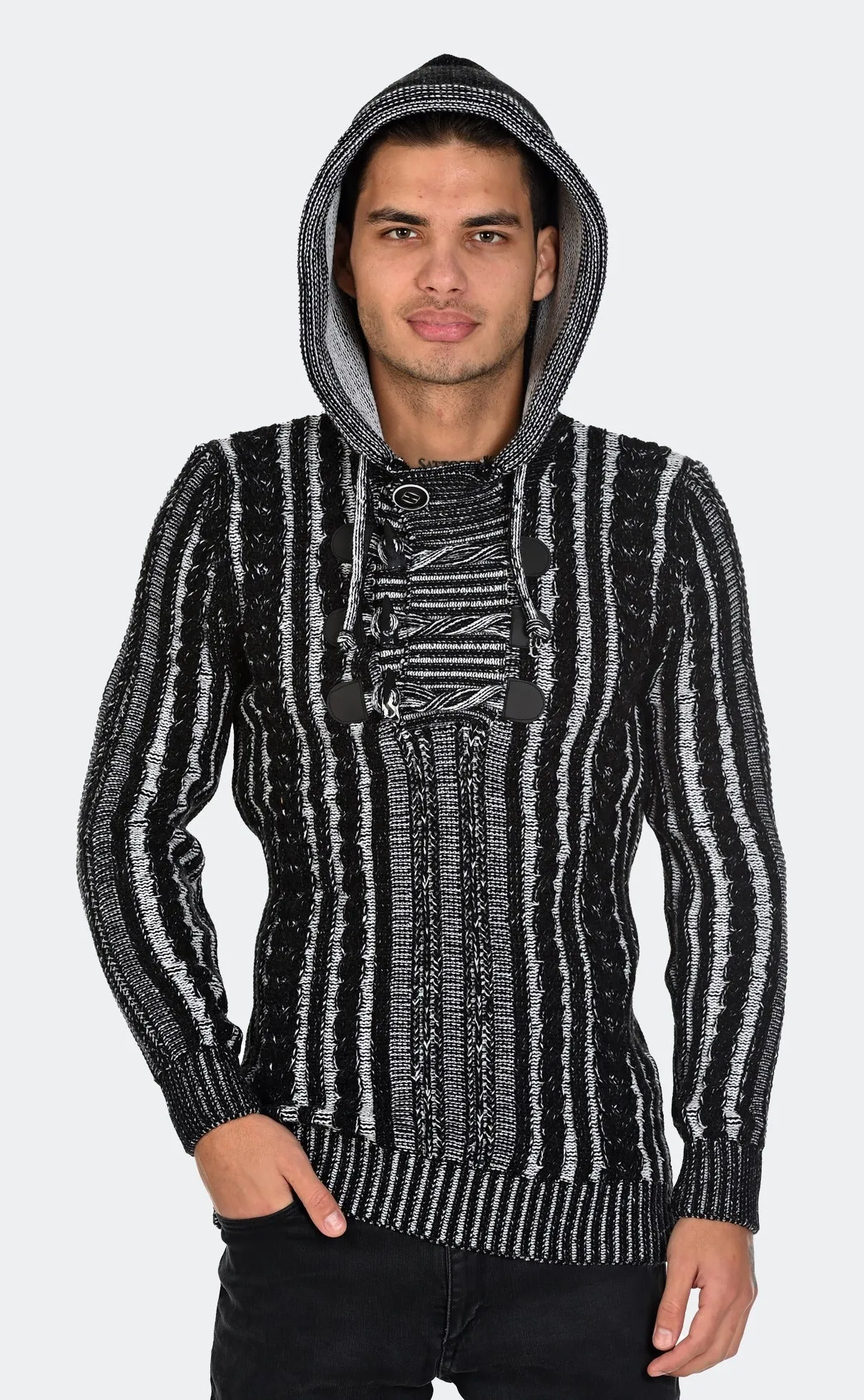 12180-F Black/Ecru