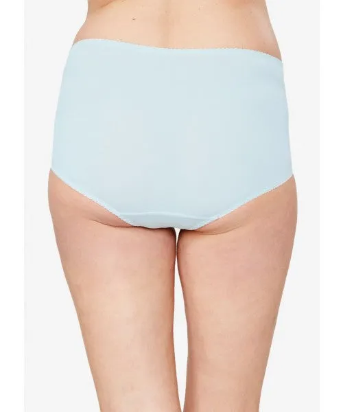180863B Mamaway Anti-Bacterial High-Rise Briefs 2pk - Blue