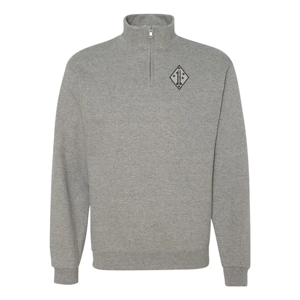 1st Division Subdued Quarter Zip Sweatshirt