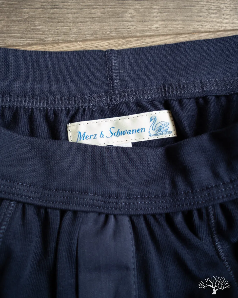 255 Loopwheel Underwear Boxer Briefs - Ink Blue