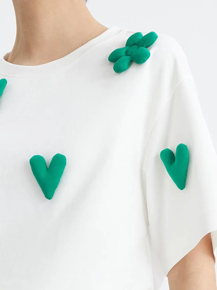 3D Knit Oversized Top