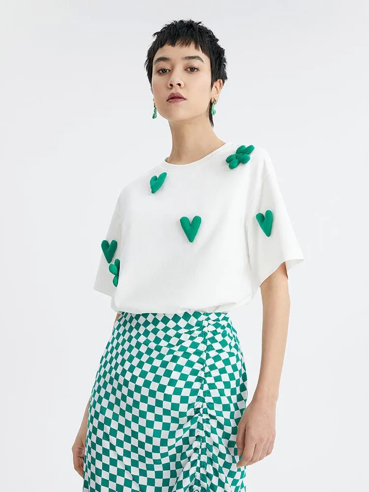 3D Knit Oversized Top