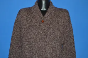 80s High Sierra Wool Shawl Neck Sweater Extra Large