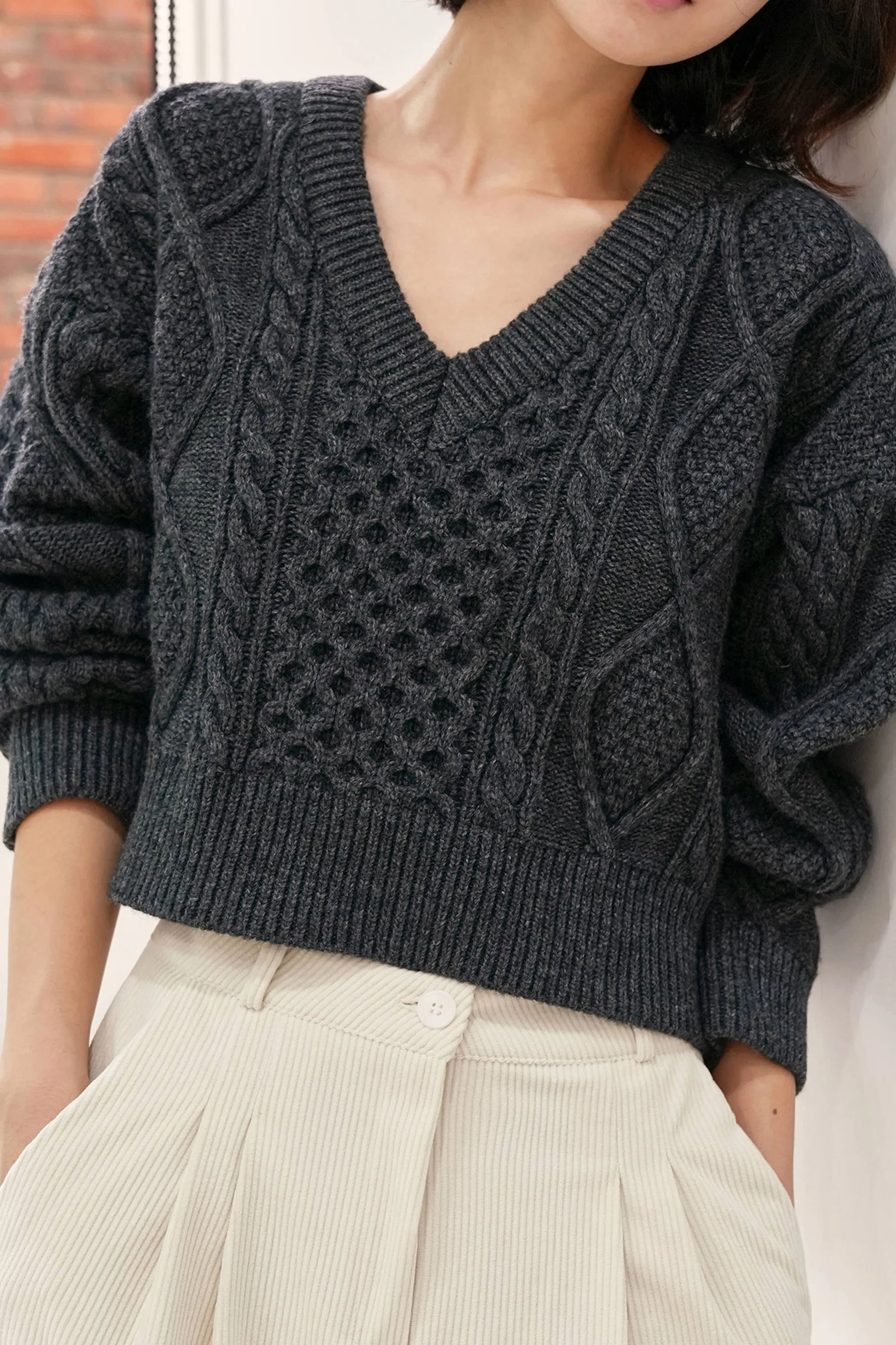 Allyson Wool Knit Top
