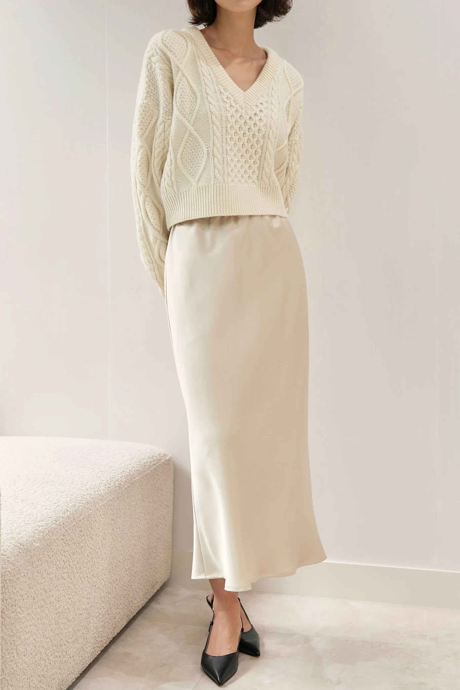 Allyson Wool Knit Top