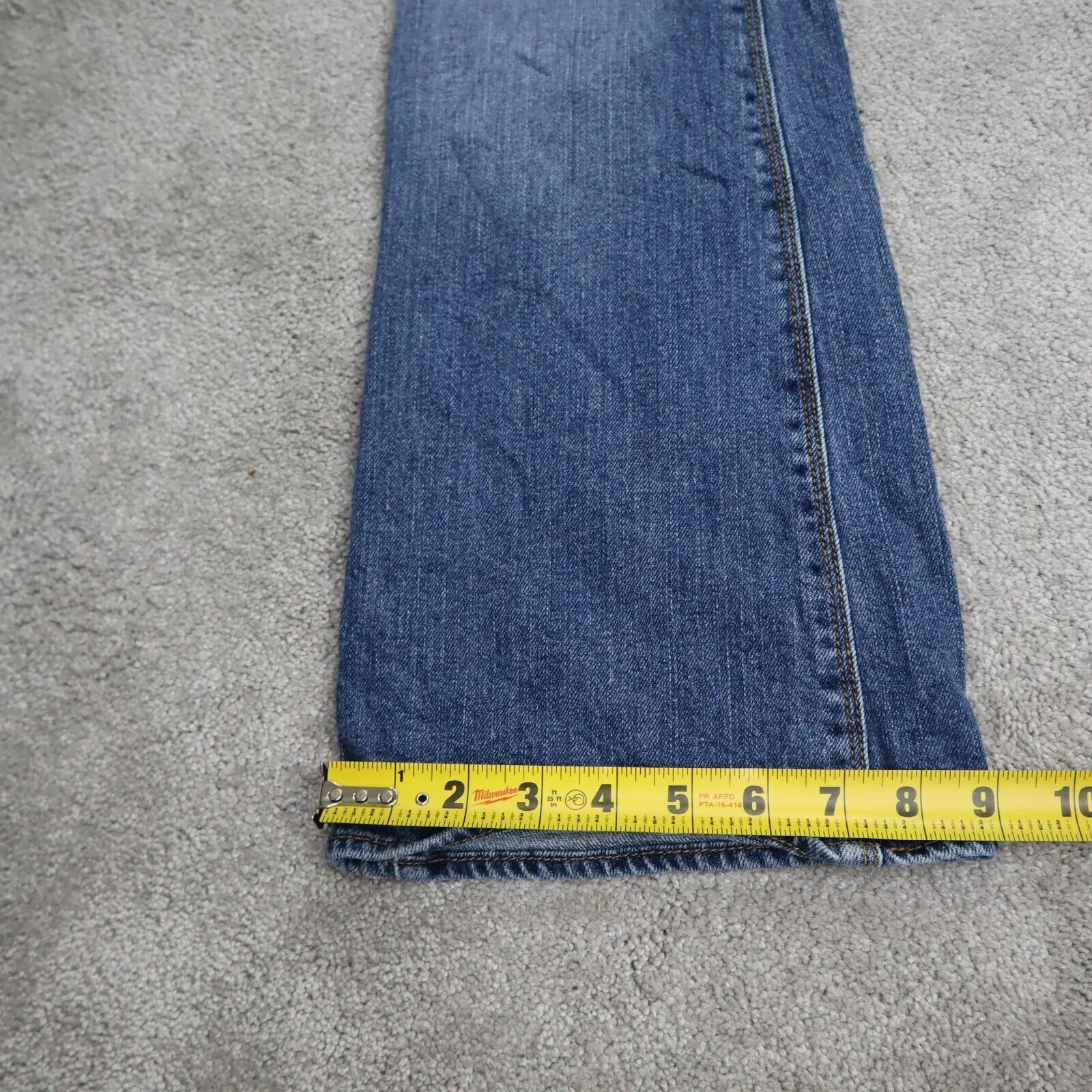 American Eagle Artist Jeans Womens Blue Low Rise Bootcut Denim Jeans W30XL26