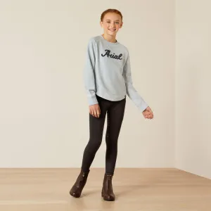 Ariat Youth Benicia Sweatshirt Cerulean Heather