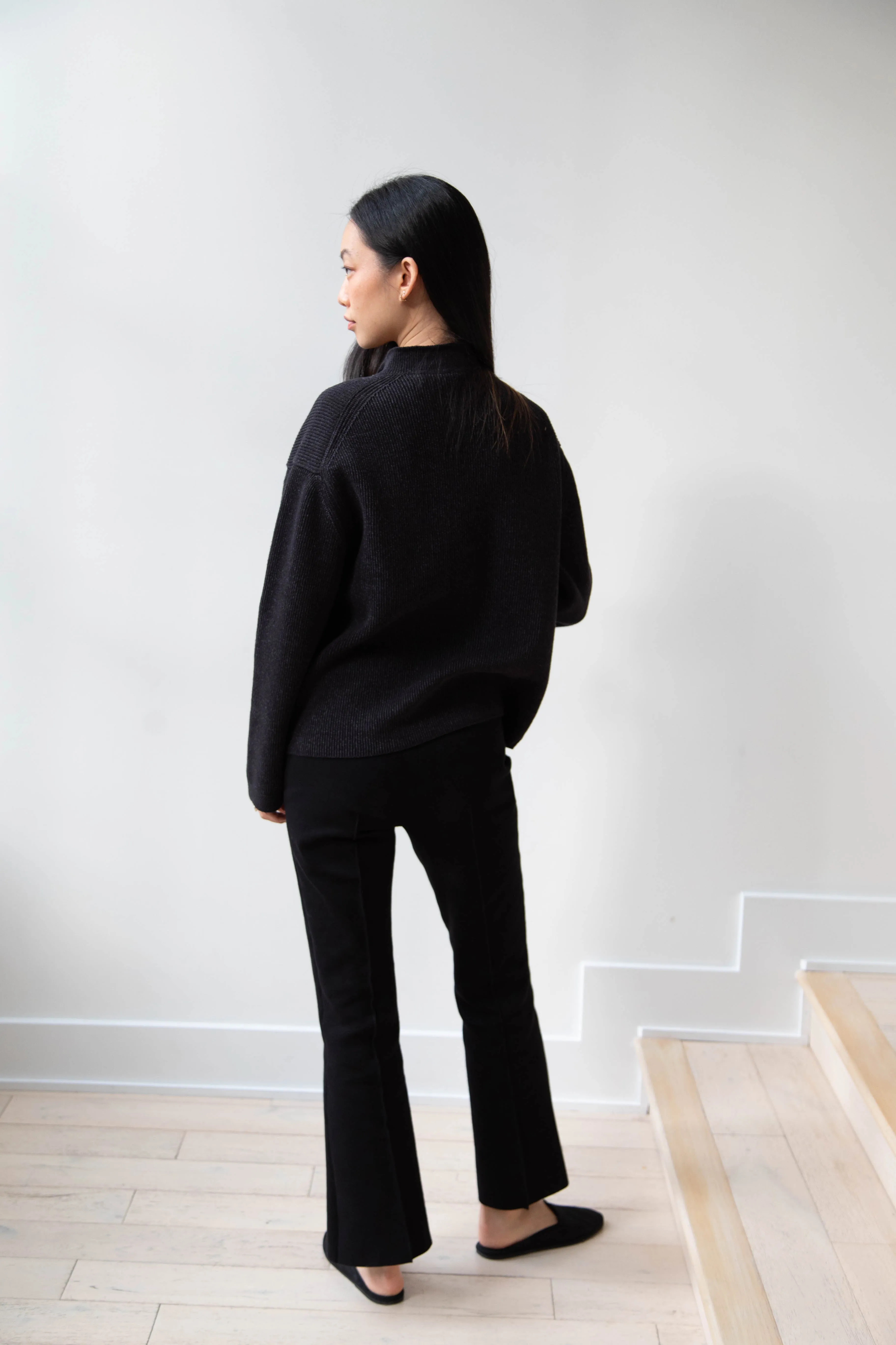 Aseedonclöud | Tea Garden Knit Jacket in Black