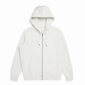Ash Heather Organic Cotton Zip-Up Sweatshirt