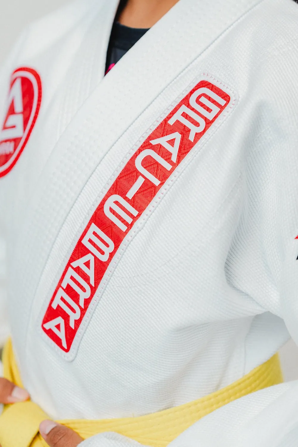 AtletaGB V4 Youth Kimono - White
