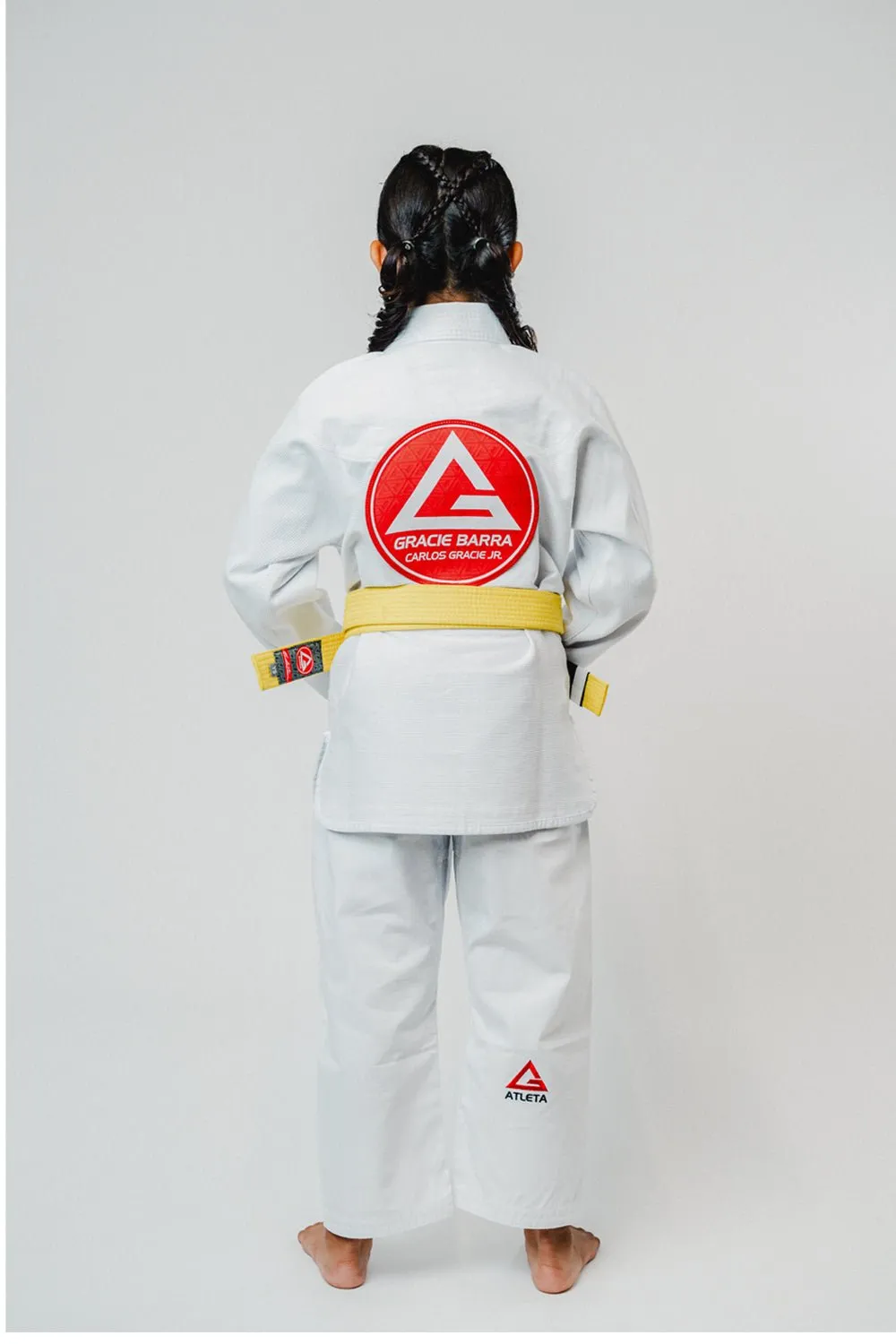 AtletaGB V4 Youth Kimono - White