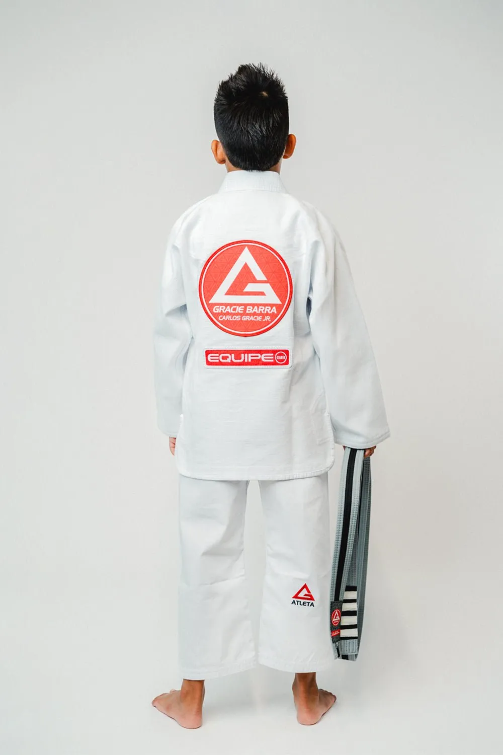 AtletaGB V4 Youth Kimono - White