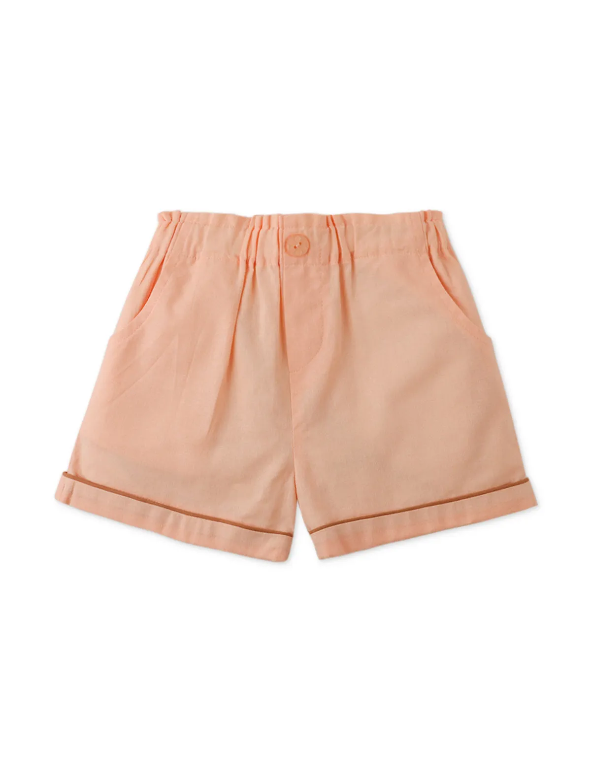 BABY GIRLS SMOCKED BLOUSE AND SHORTS SET