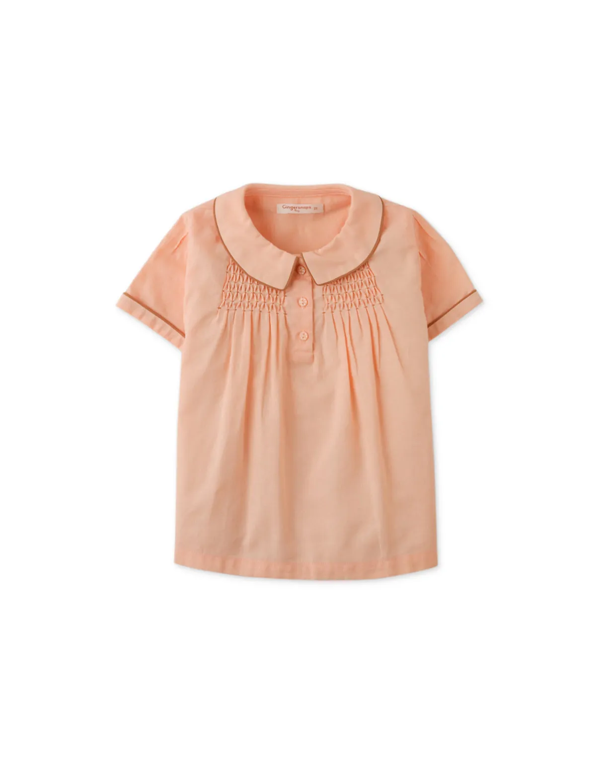 BABY GIRLS SMOCKED BLOUSE AND SHORTS SET