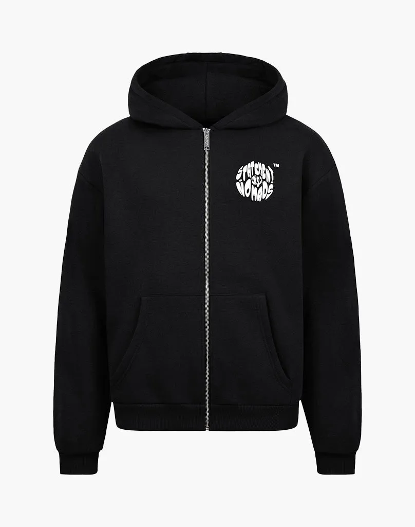 BADAWI ZIP-HOODIE (BLACK)