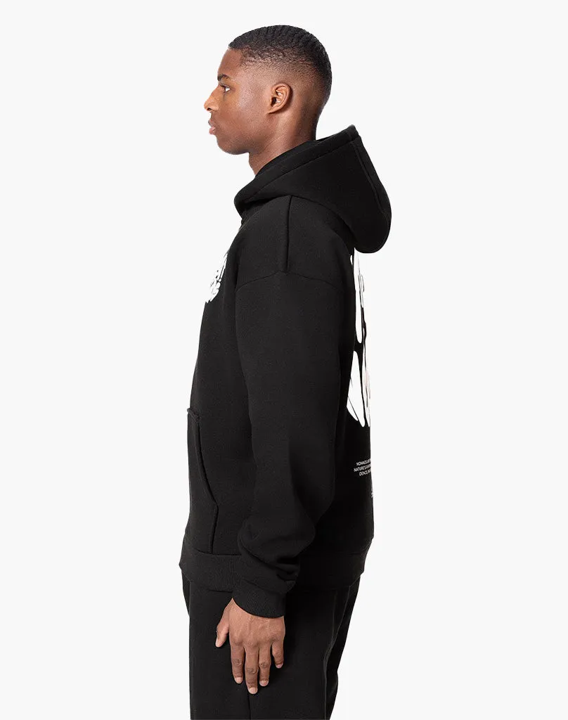 BADAWI ZIP-HOODIE (BLACK)