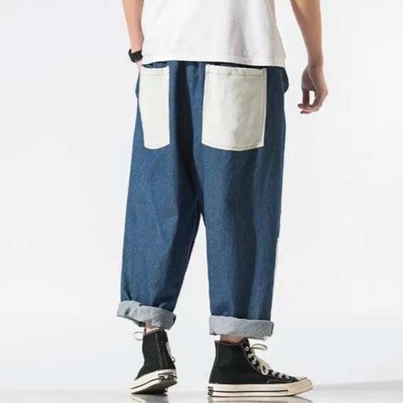 Baggy Patchwork Jeans