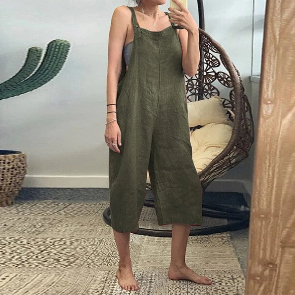 Beatrix Vintage Square Neck Overall