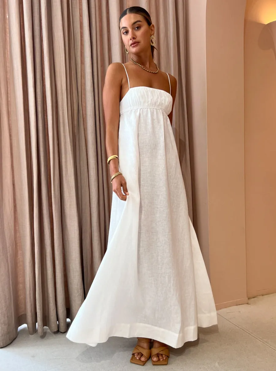 Bec and Bridge Lyla Maxi Dress in Ivory