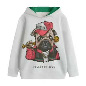 Bella - All-Over Print Kid's Pullover Hoodie