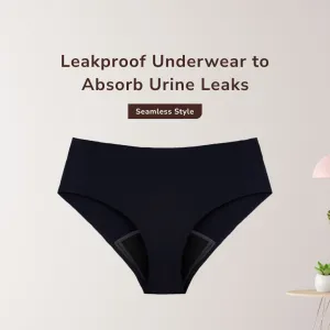 Bladder Leakproof Underwear To Absorb Urine Leaks | Seamless Style