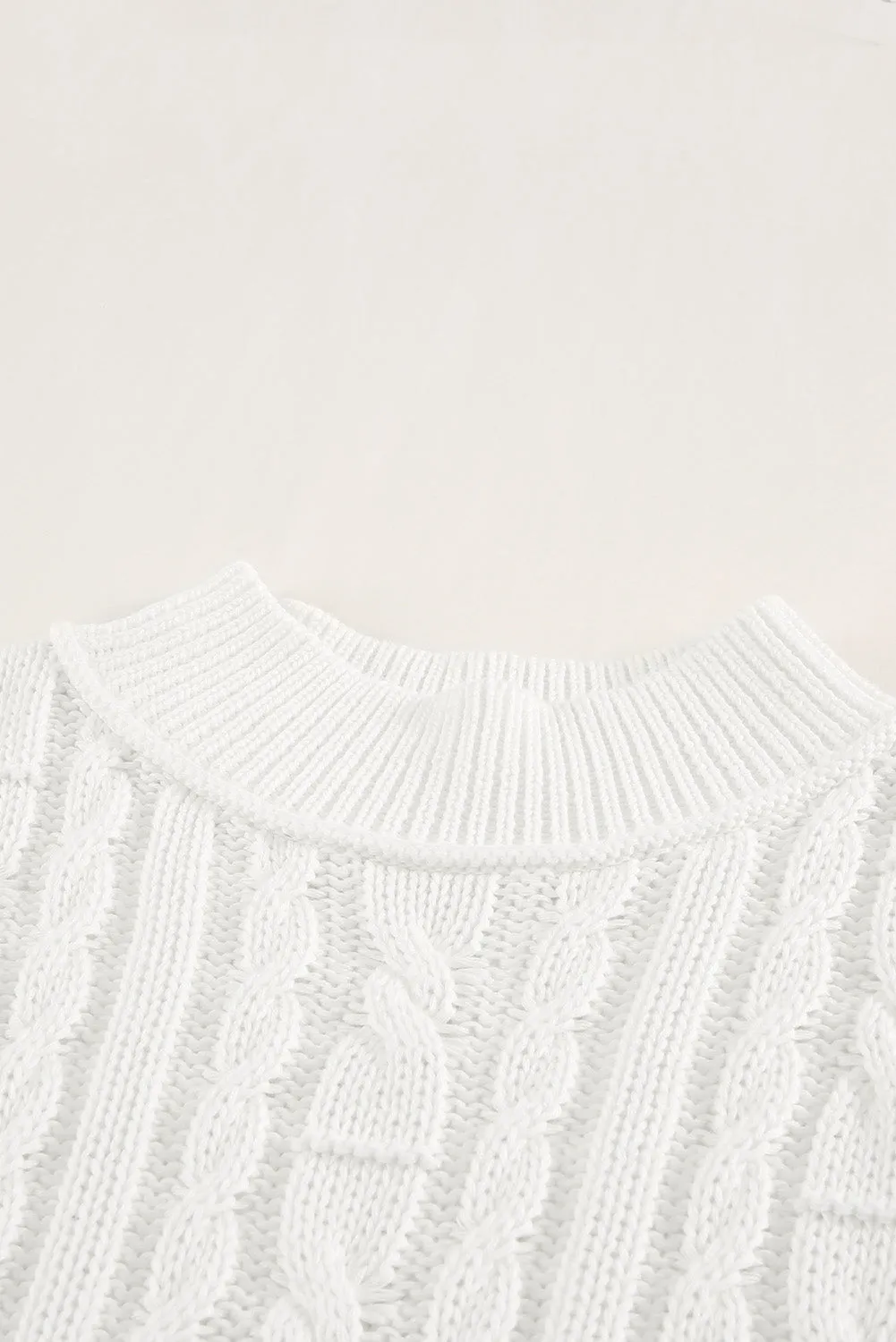 Blossom Breeze High Neck Knit 100% Cotton Womens Vest