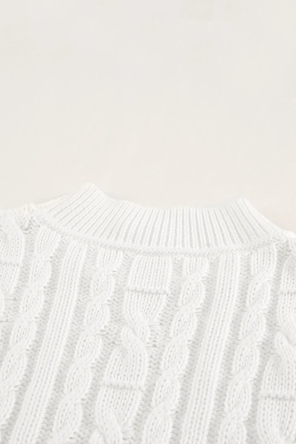 Blossom Breeze High Neck Knit 100% Cotton Womens Vest