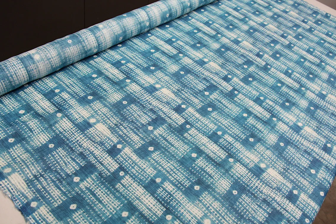 Blue Dot Batik