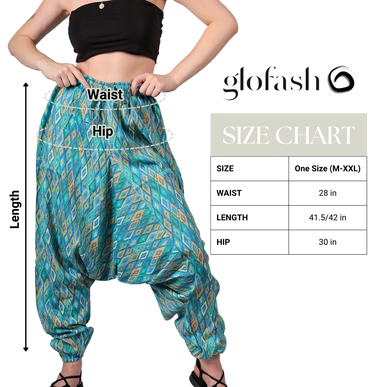 Boho Harem Pants for Women – Stylish Yoga Pants