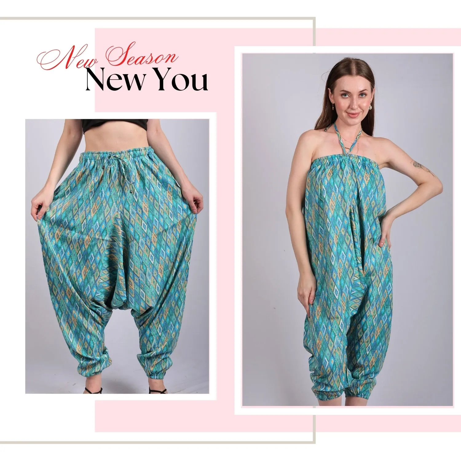 Boho Harem Pants for Women – Stylish Yoga Pants