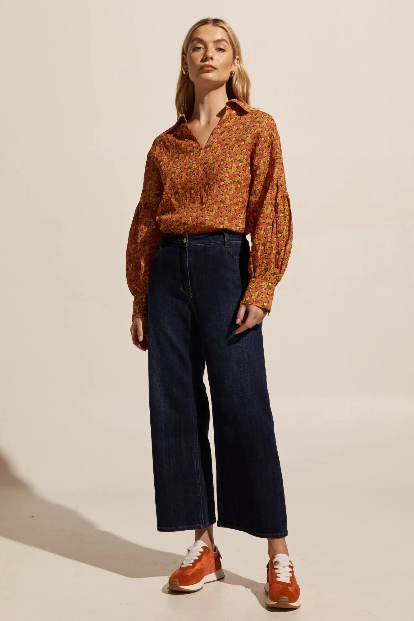 Bounty Top in Sunset Floral