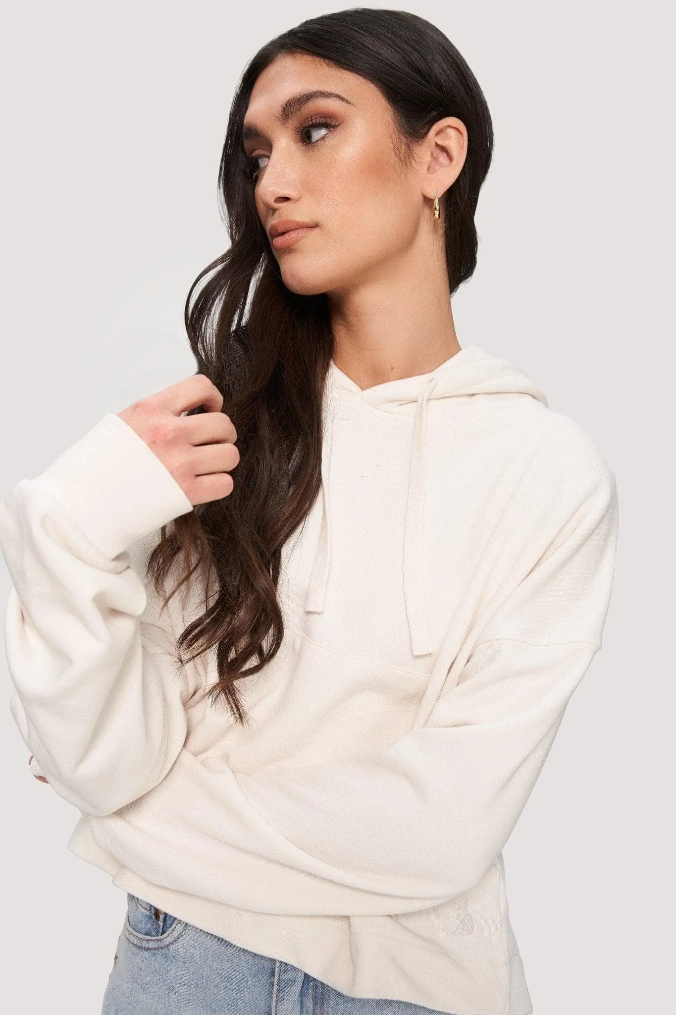 Box Cut Pullover Hoodie