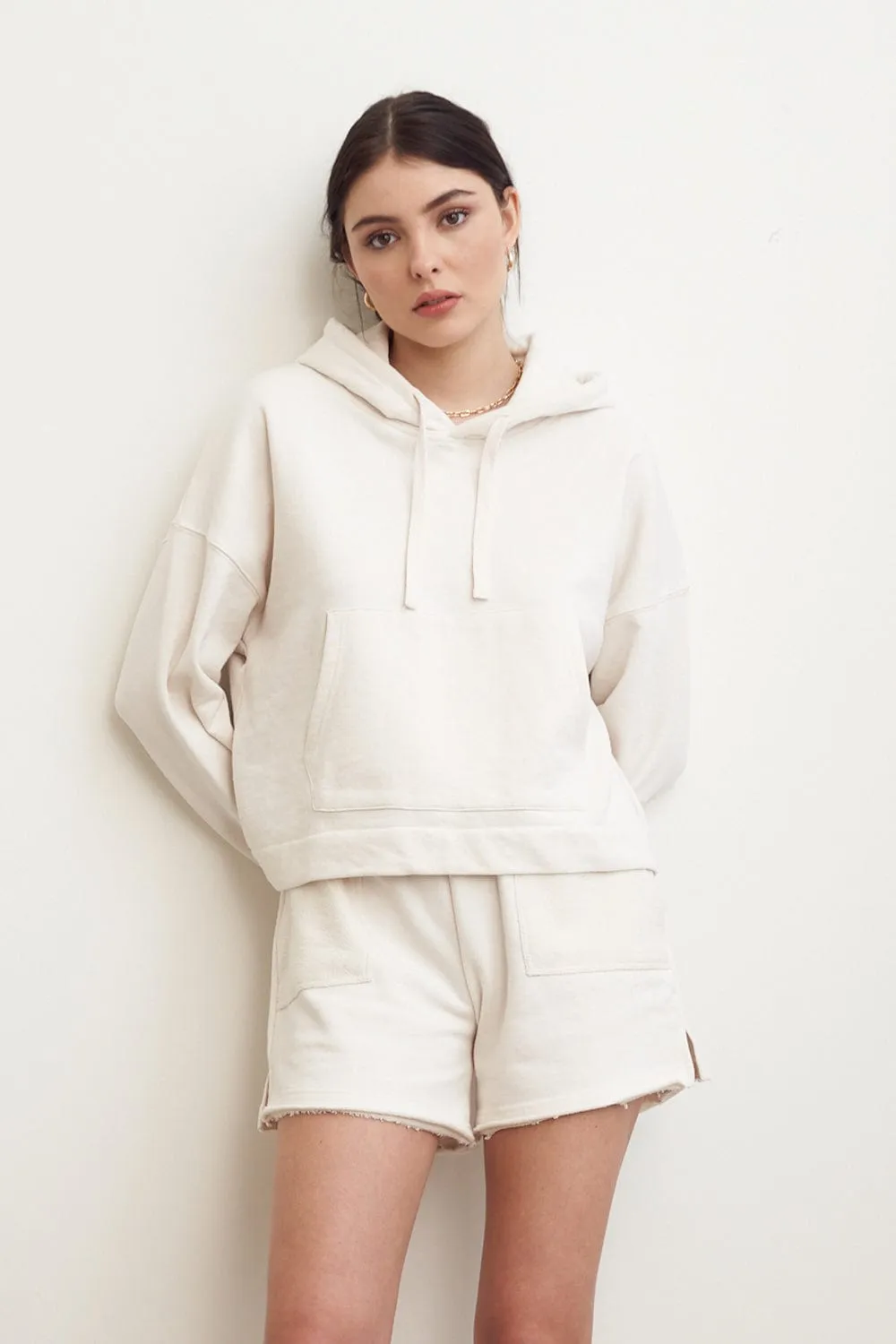 Box Cut Pullover Hoodie
