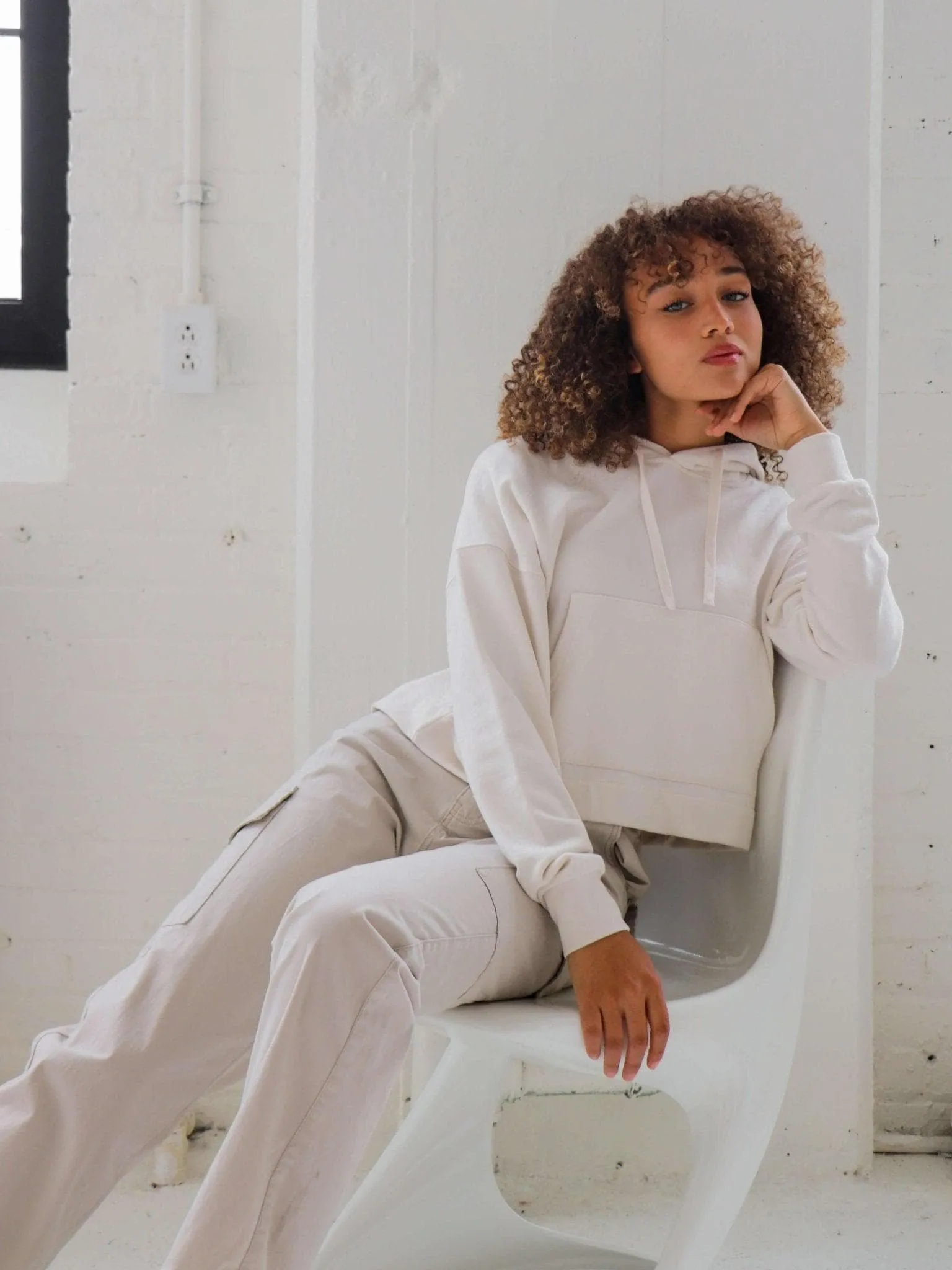 Box Cut Pullover Hoodie