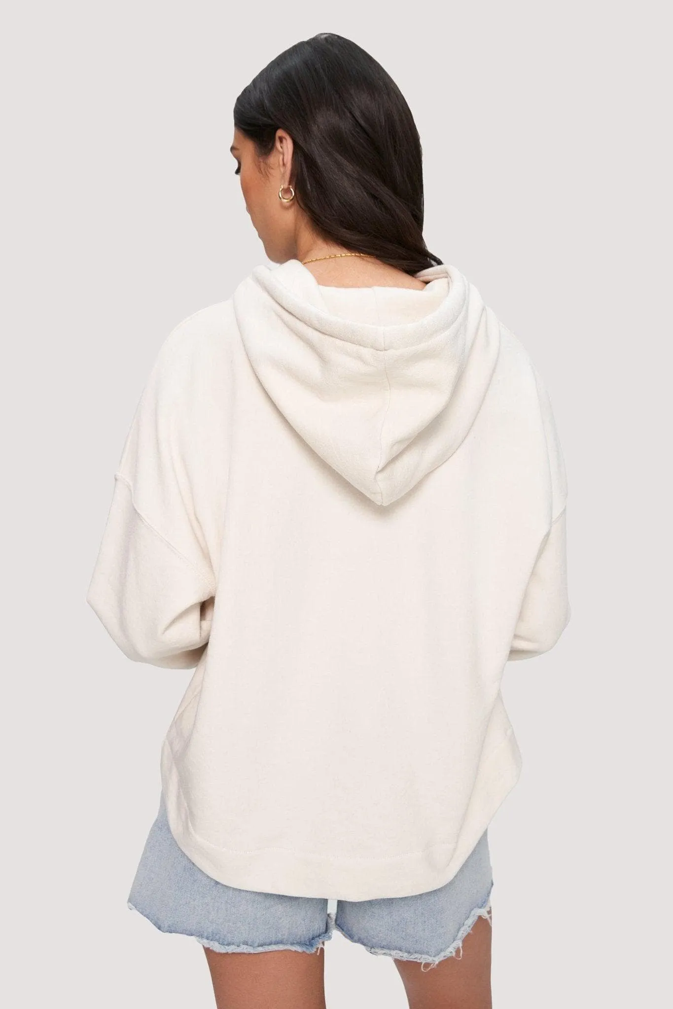 Box Cut Pullover Hoodie