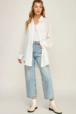 Bridget Button Down | White