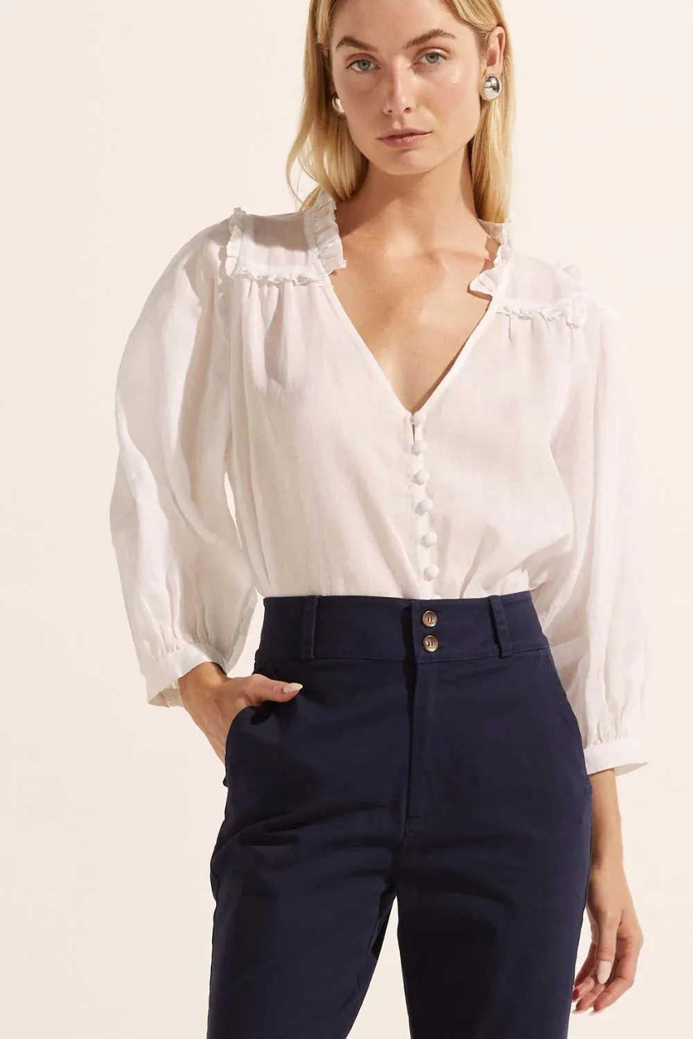Brigade Top - Porcelain