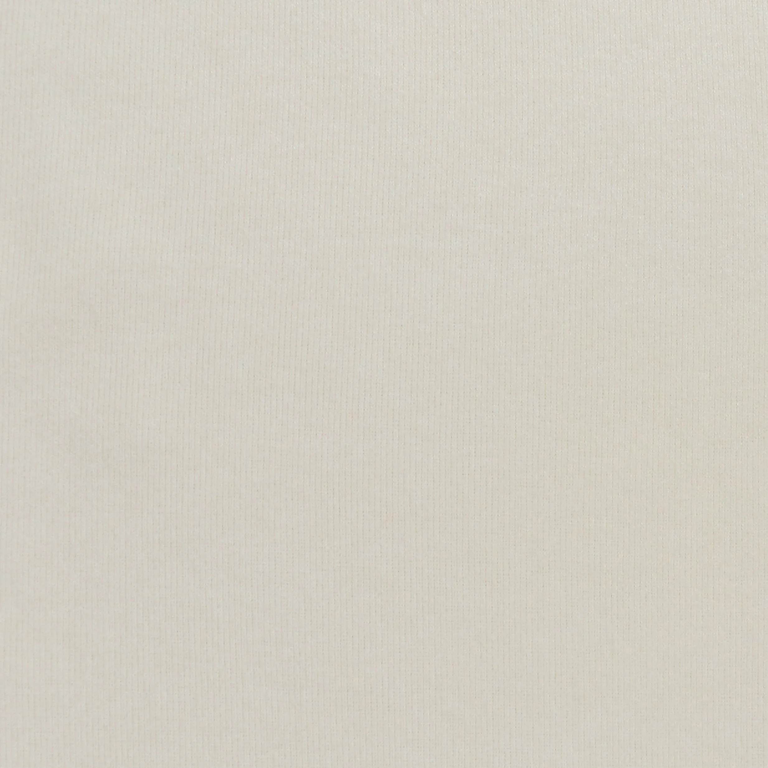 Brushed Ribbed Jersey Knit - Light Cream