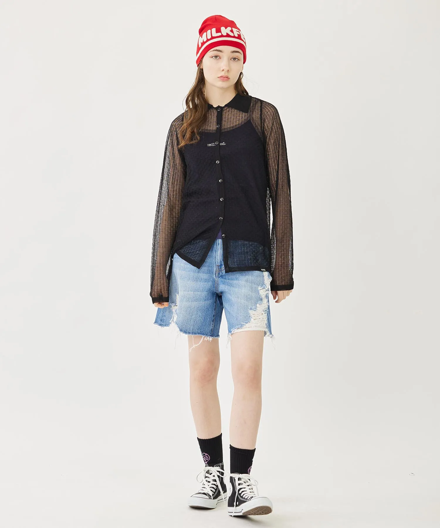 BUMPY KNIT TOP