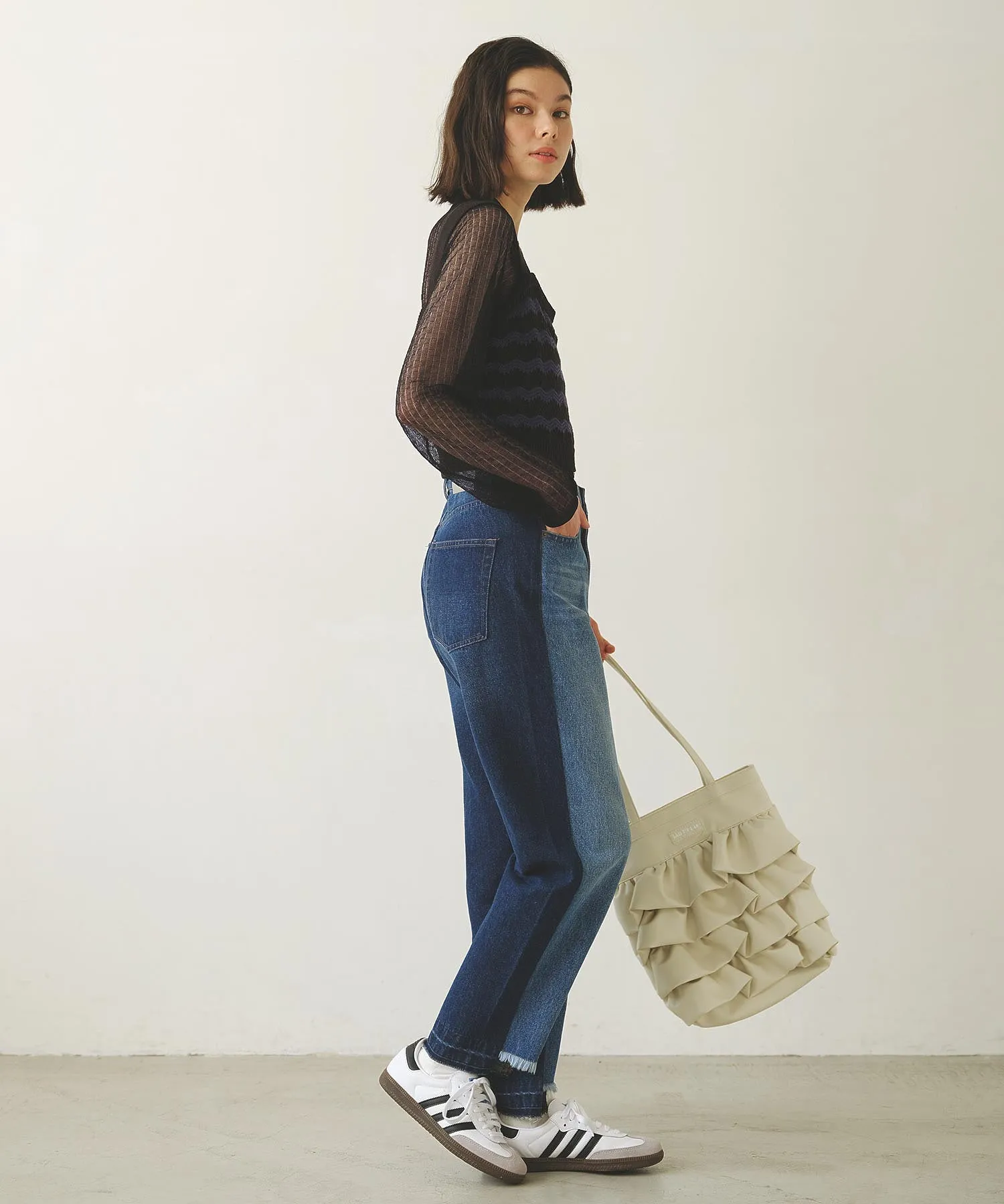 BUMPY KNIT TOP