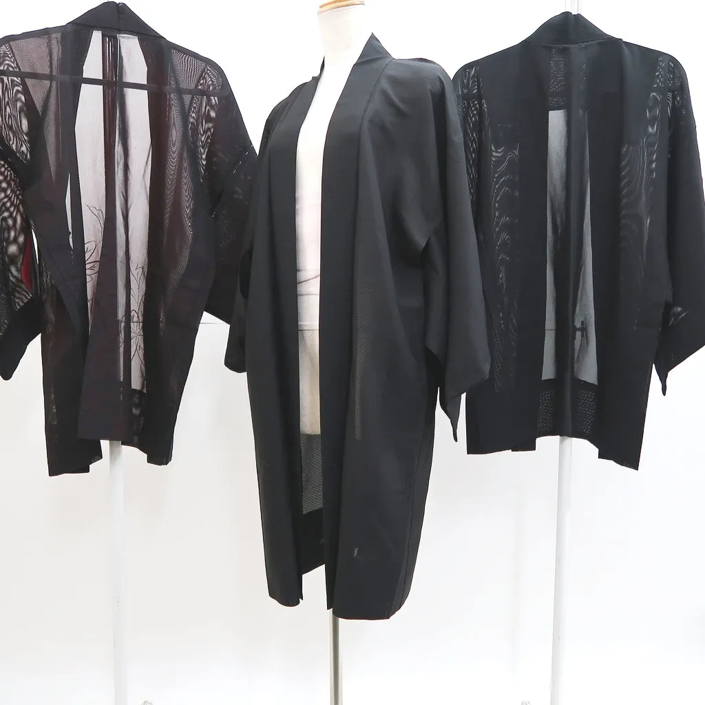 Bundle 12pcs Silk See-Through Haori Jacket Wholesale Bulk Free Shipping #364
