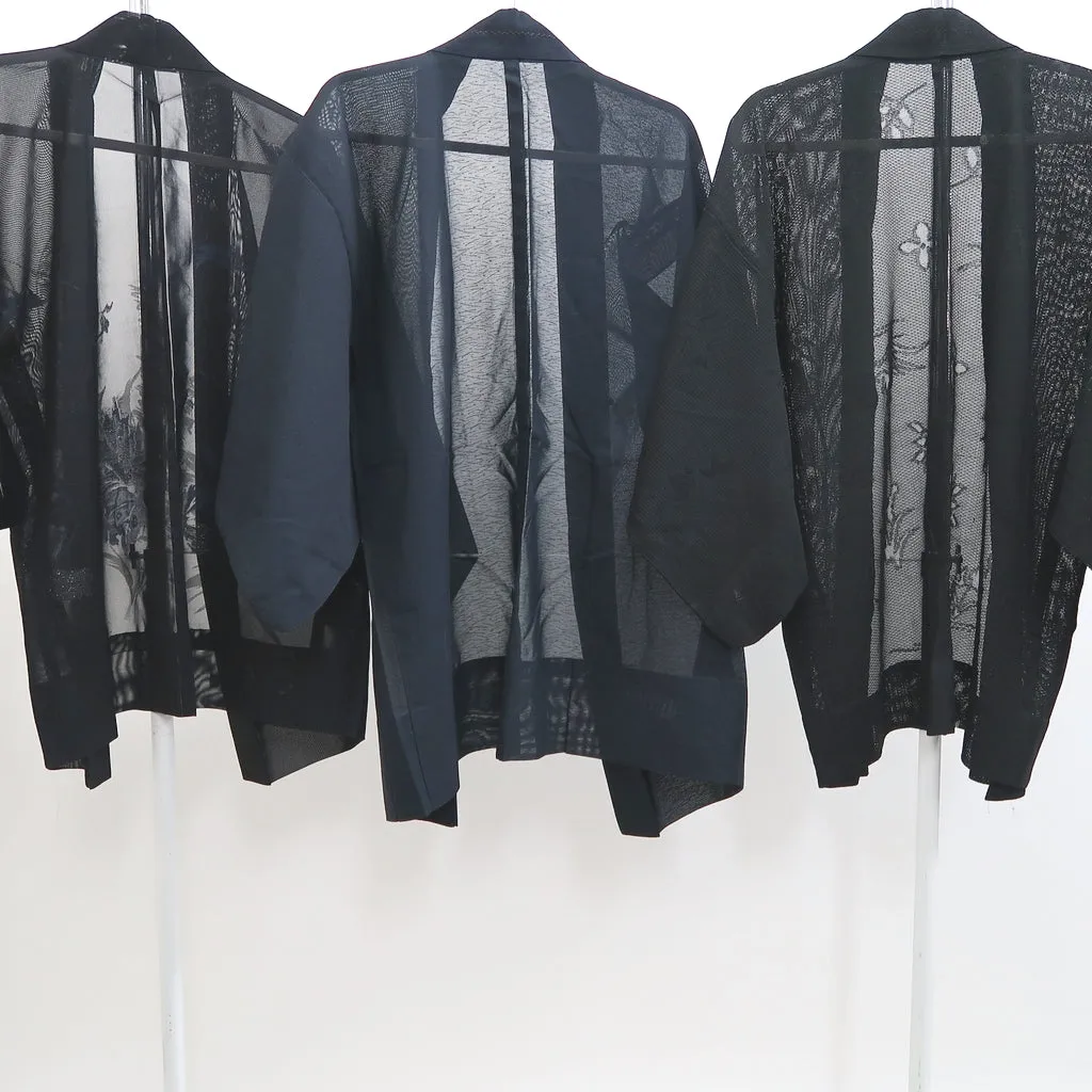 Bundle 12pcs Silk See-Through Haori Jacket Wholesale Bulk Free Shipping #364