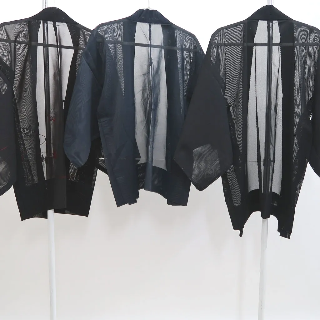 Bundle 12pcs Silk See-Through Haori Jacket Wholesale Bulk Free Shipping #364