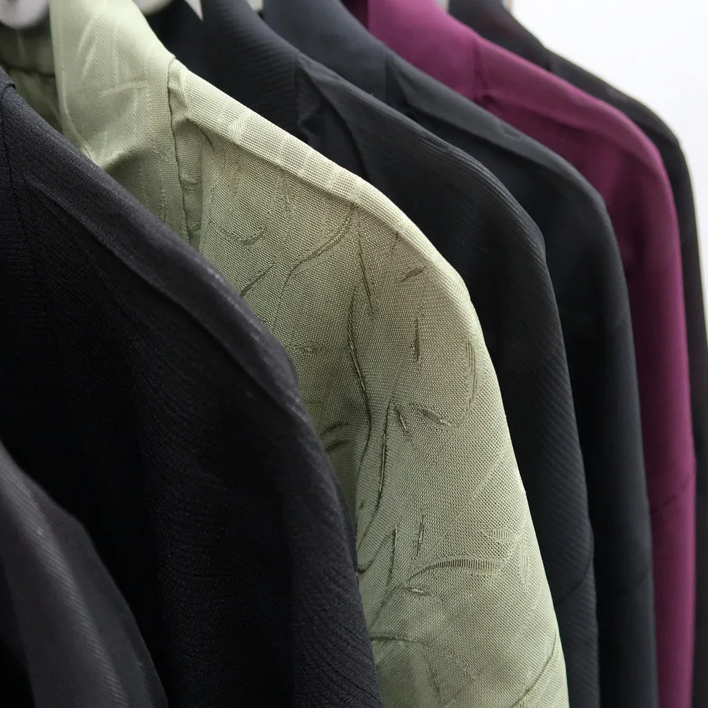 Bundle 12pcs Silk See-Through Haori Jacket Wholesale Bulk Free Shipping #424