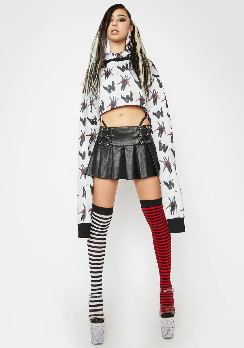 Bunnie Crop Hoodie