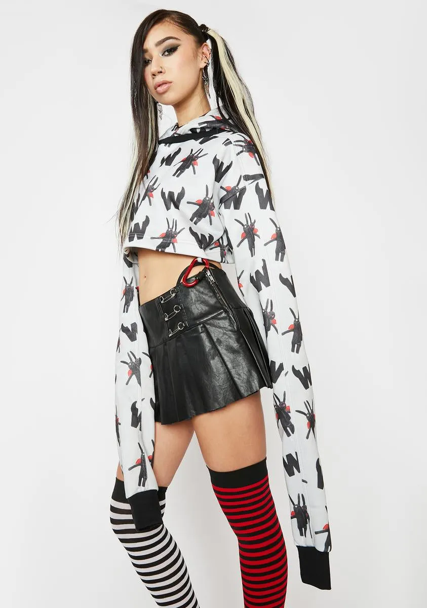 Bunnie Crop Hoodie