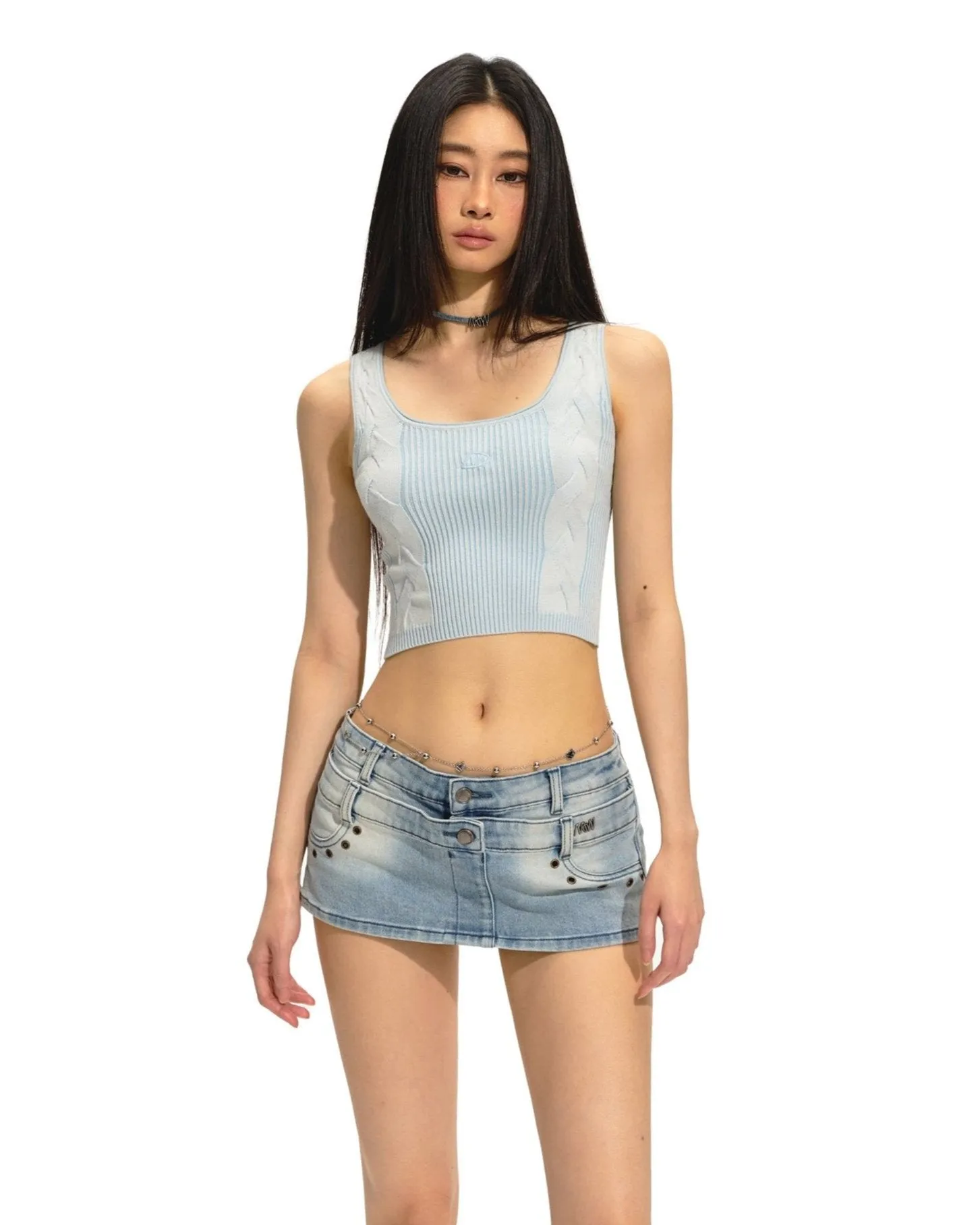 Cable Knit Vest