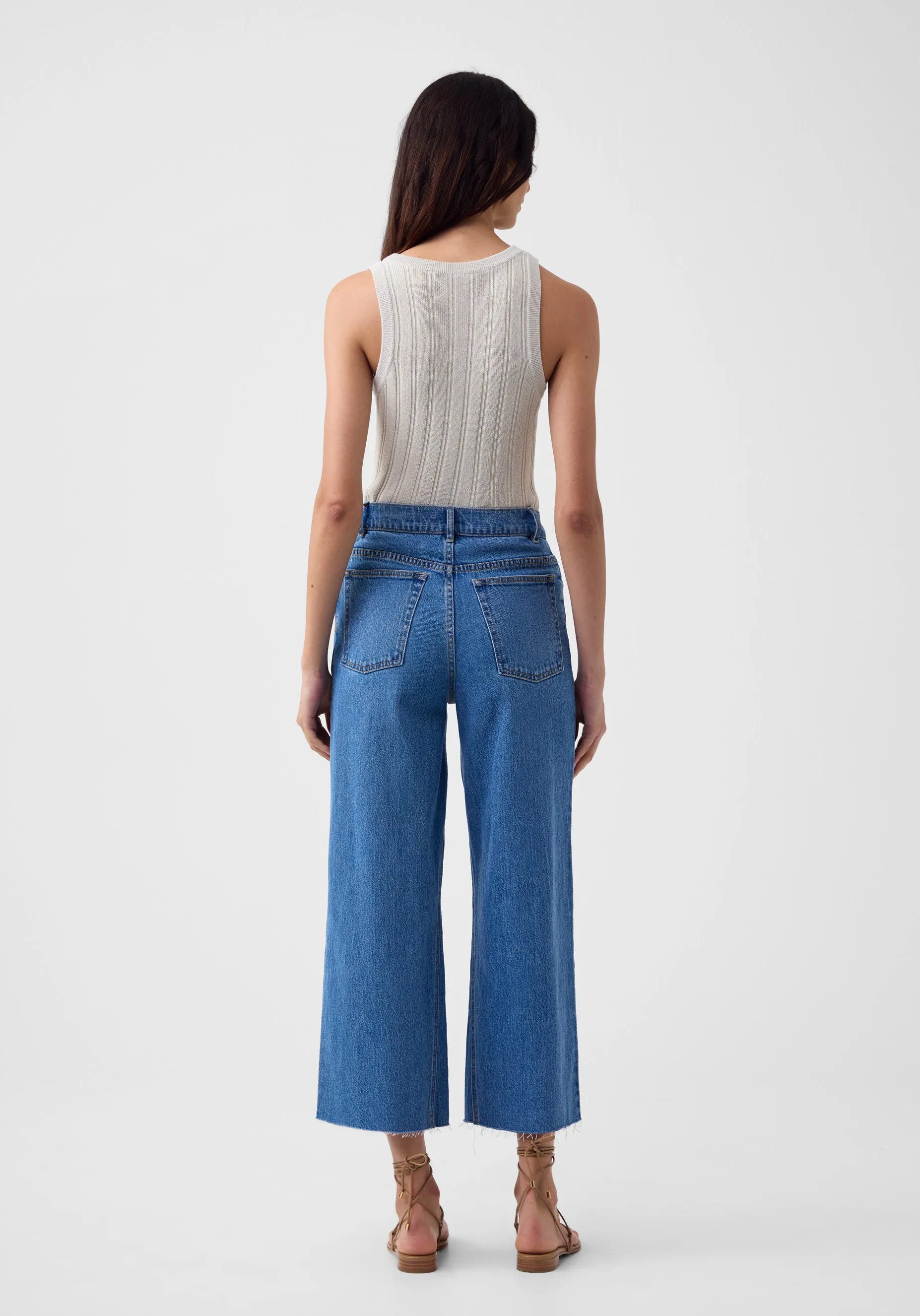 Calista Knit Tank_Silver