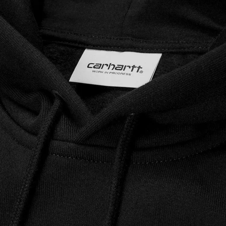 Carhartt Hooded Chase sweat - Black/Gold