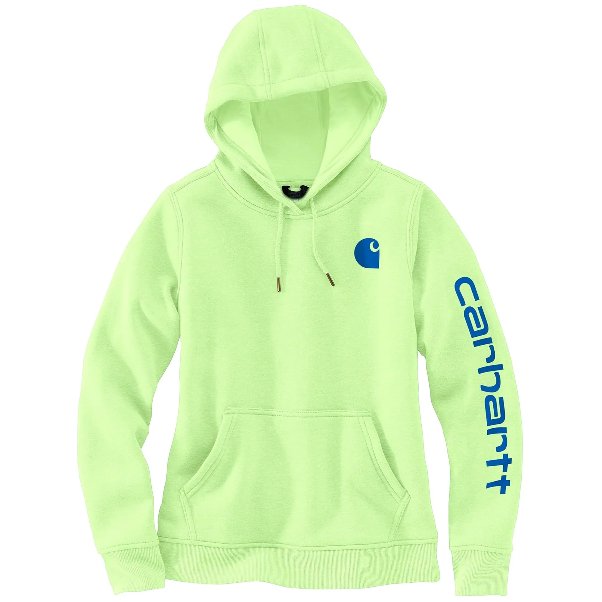 Carhartt Women's Relaxed Fit Midweight Logo Sleeve Graphic Sweatshirt